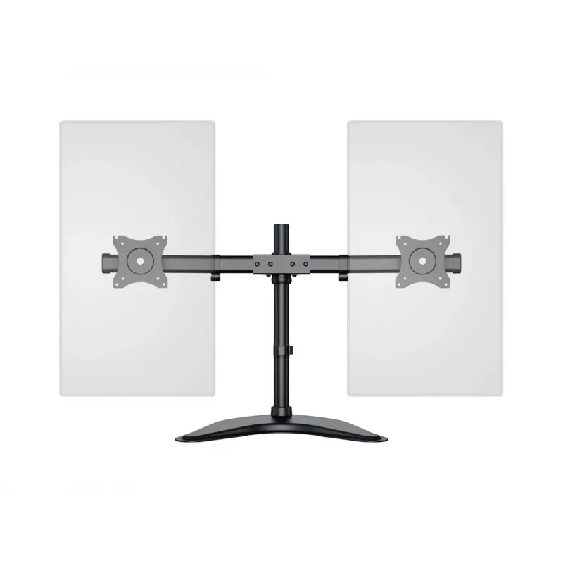 Multibrackets M Deskstand Basic Dual, laisvai stovintis, 16 kg, 38,1 cm (15″), 68,6 cm (27″), 100 x 100 mm, juodas
