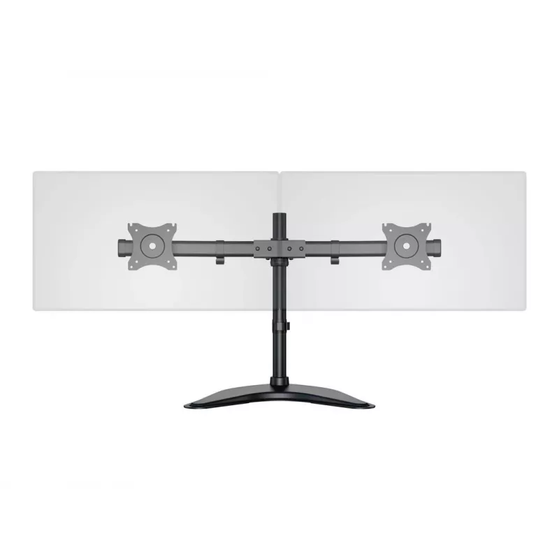 Multibrackets M Deskstand Basic Dual, laisvai stovintis, 16 kg, 38,1 cm (15″), 68,6 cm (27″), 100 x 100 mm, juodas