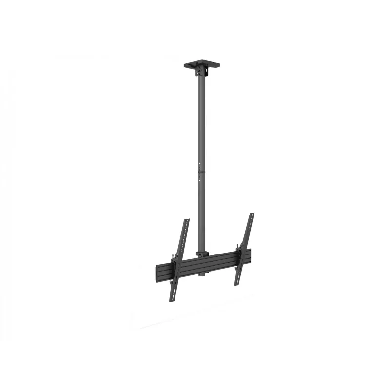 Lubinis laikiklis MULTIBRACKETS M Ceiling Mount Pro MBC1UHD 40–75 colių ekranams, 90 kg keliamoji galia, VESA 100x100–900x600, reguliuojamas aukštis 580–1550 mm