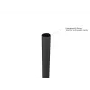 Lubinis laikiklis MULTIBRACKETS M Ceiling Mount Pro MBC1UHD 40–75 colių ekranams, 90 kg keliamoji galia, VESA 100x100–900x600, reguliuojamas aukštis 580–1550 mm