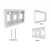 Multibrackets M Pro Series - korpusas 13 colių QB13R & QB13R-T balta