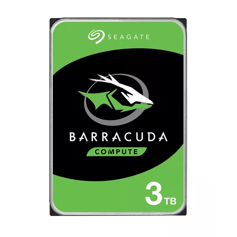 Seagate Barracuda ST3000DM007 vidinis standusis diskas 3 TB 5400 aps./min. 256 MB 3.5 col. Serial ATA III