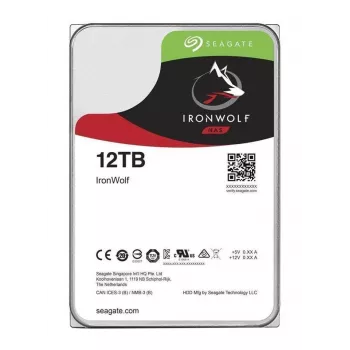Seagate NAS HDD IronWolf vidinis kietasis diskas 12 TB 7200 RPM 256 MB 3.5 colio Serial ATA III
