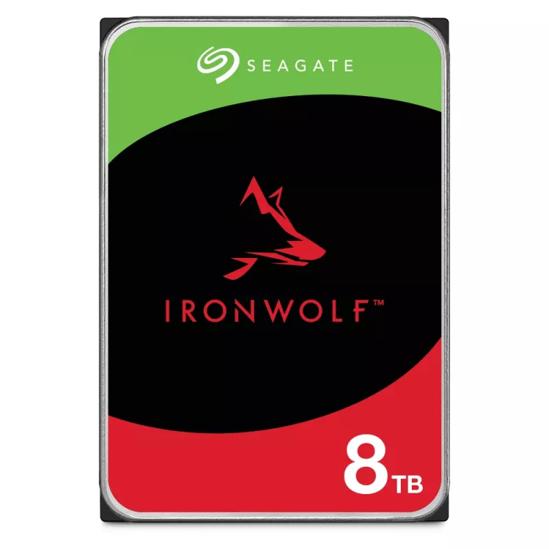 Seagate IronWolf ST8000VN004 vidinis standusis diskas 8 TB 7200 RPM 256 MB 3,5 col. Serial ATA III