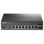 D-Link 10 prievadų kelių gigabitų išmanus valdomas PoE+ komutatorius su 8 kelių gigabitų 2,5G PoE ir 2 10G SFP+ prievadais