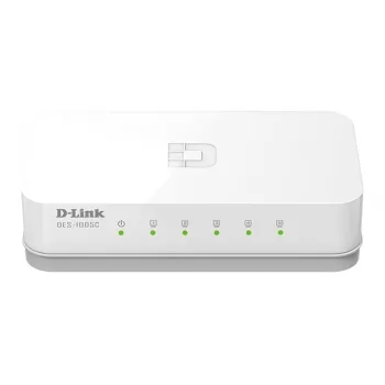 D-Link ES-1005C/E Nevaldomas spartusis eternetas (10/100) Stalinis baltas