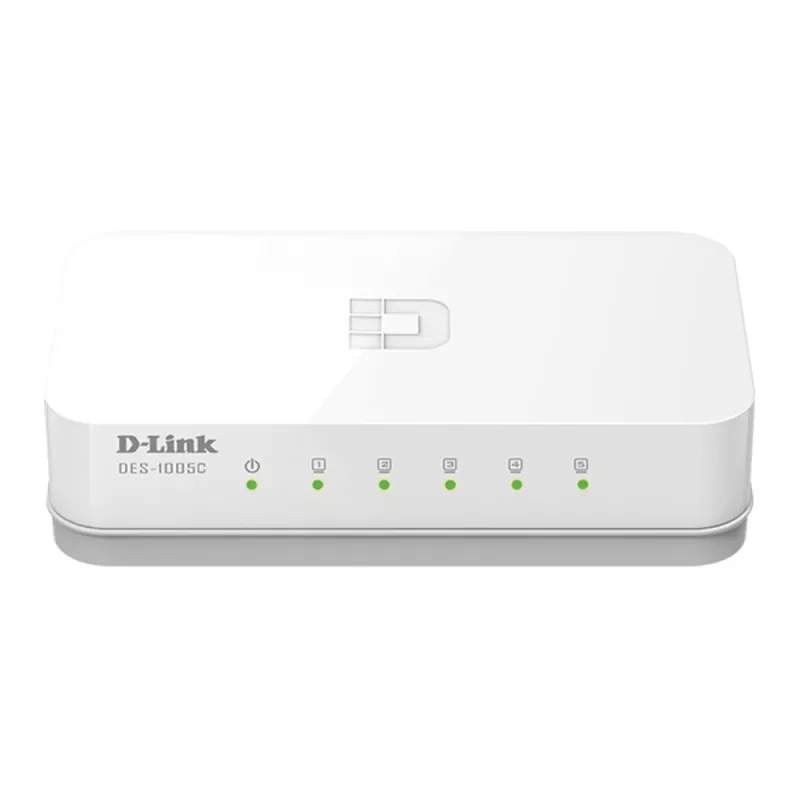 D-Link ES-1005C/E Nevaldomas spartusis eternetas (10/100) Stalinis baltas