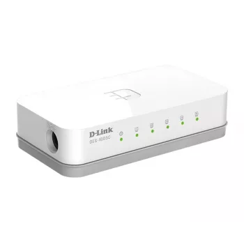 D-Link ES-1005C/E Nevaldomas spartusis eternetas (10/100) Stalinis baltas