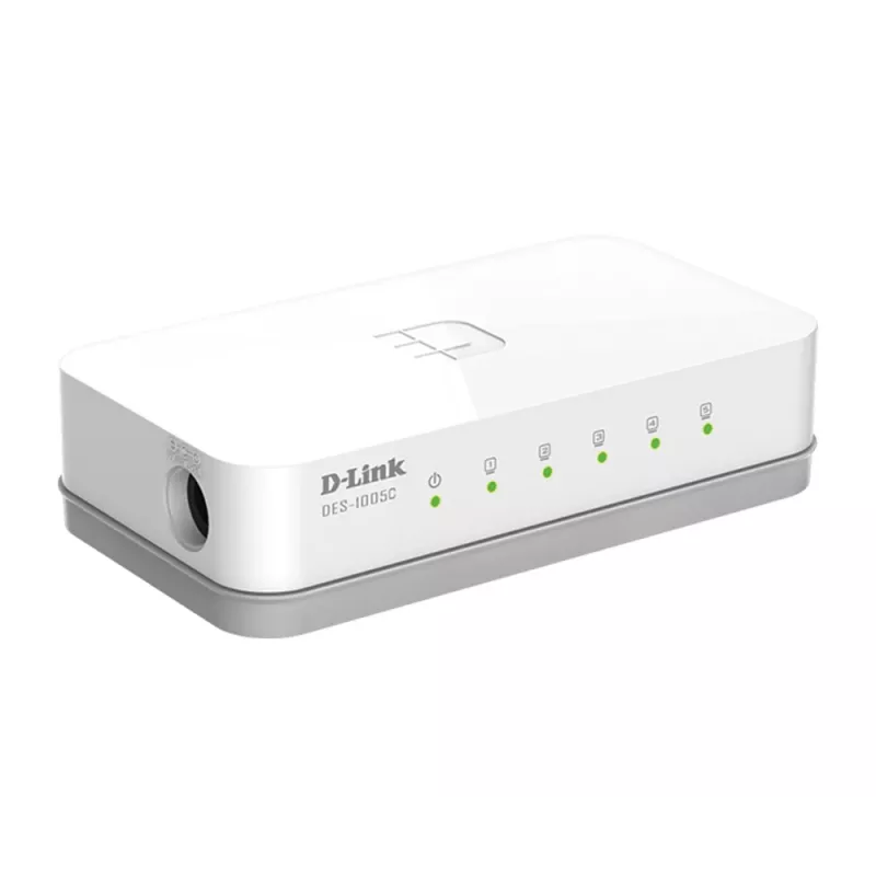 D-Link ES-1005C/E Nevaldomas spartusis eternetas (10/100) Stalinis baltas
