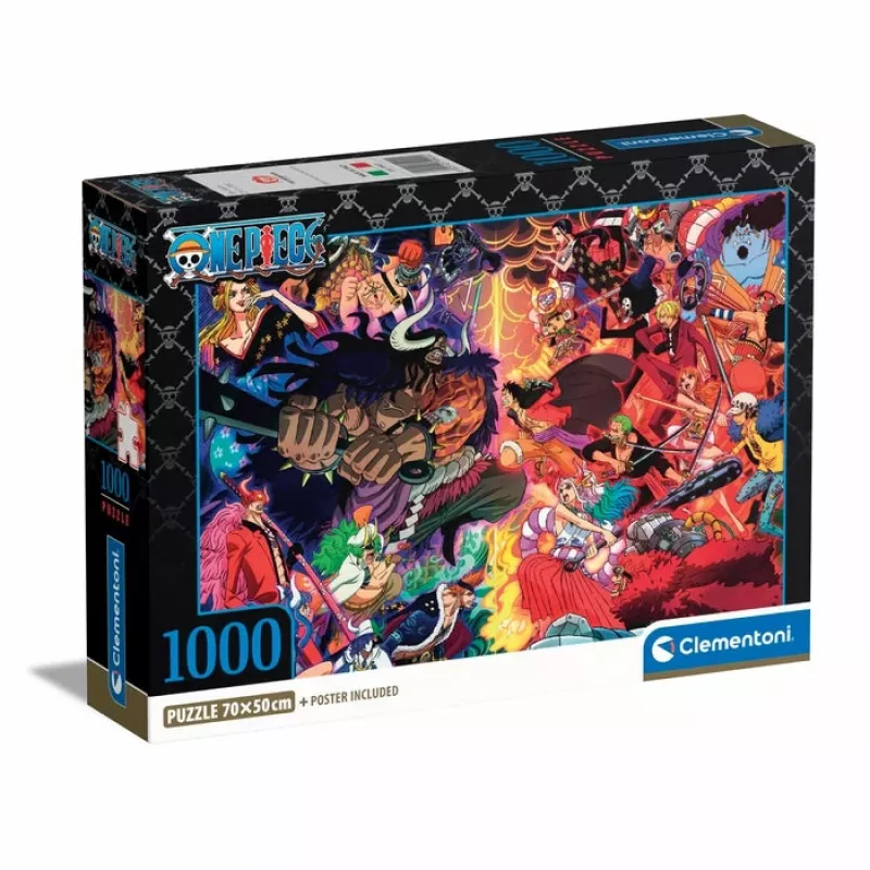 Clementoni Impossible One Piece dėlionė 1000 vnt. Animaciniai filmukai