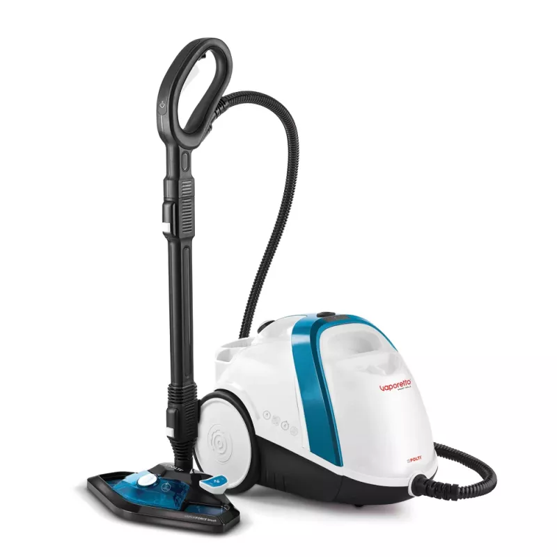 Polti Vaporetto Smart 100_B cilindrinis garų valytuvas 1500 W mėlynas, baltas
