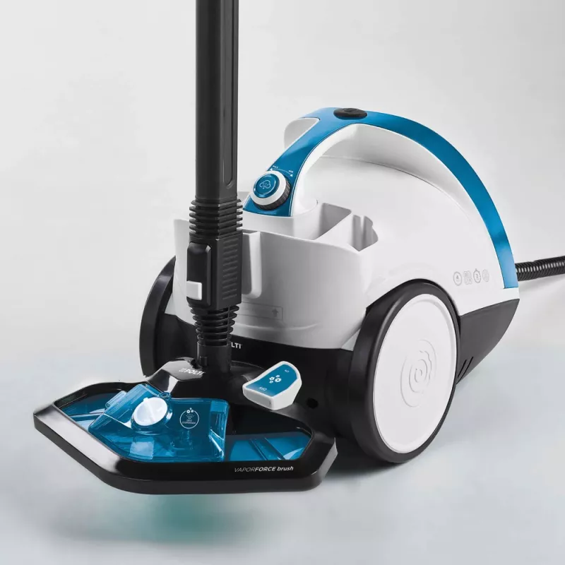 Polti Vaporetto Smart 100_B cilindrinis garų valytuvas 1500 W mėlynas, baltas