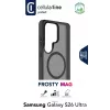Cellularline FROSTY MAG - Galaxy S26 Ultra pusiau permatomas dėklas su matiniu paviršiumi ir spalvotais kraštais, suderinamas su Qi2 ekosistema ir magnetiniais priedais, skirtais Samsung.