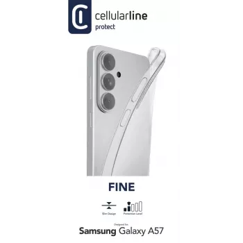 Cellularline Fine - Galaxy A57, Dėklas, Samsung, Galaxy A57, 17 cm (6,7 inch), Skaidrus