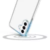 Cellularline Clear Protect - Galaxy A57 kietas dėklas su guminiais kraštais