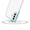 Cellularline Clear Protect - Galaxy A37 kietas dėklas su guminiais kraštais