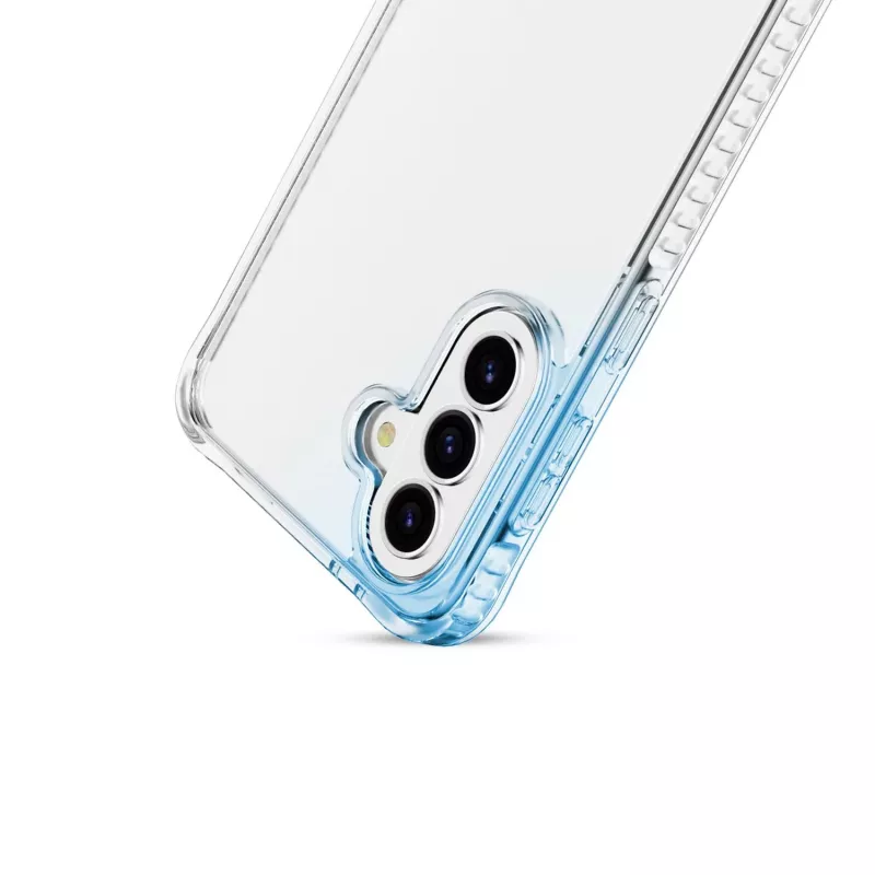 Cellularline Ultra Strong - Galaxy A37 itin apsaugantis permatomas dėklas su smūgius sugeriančiais kraštais ir integruotomis oro kameromis, sukurtas užtikrinti maksimalią apsaugą atsitiktinio kritimo atveju.