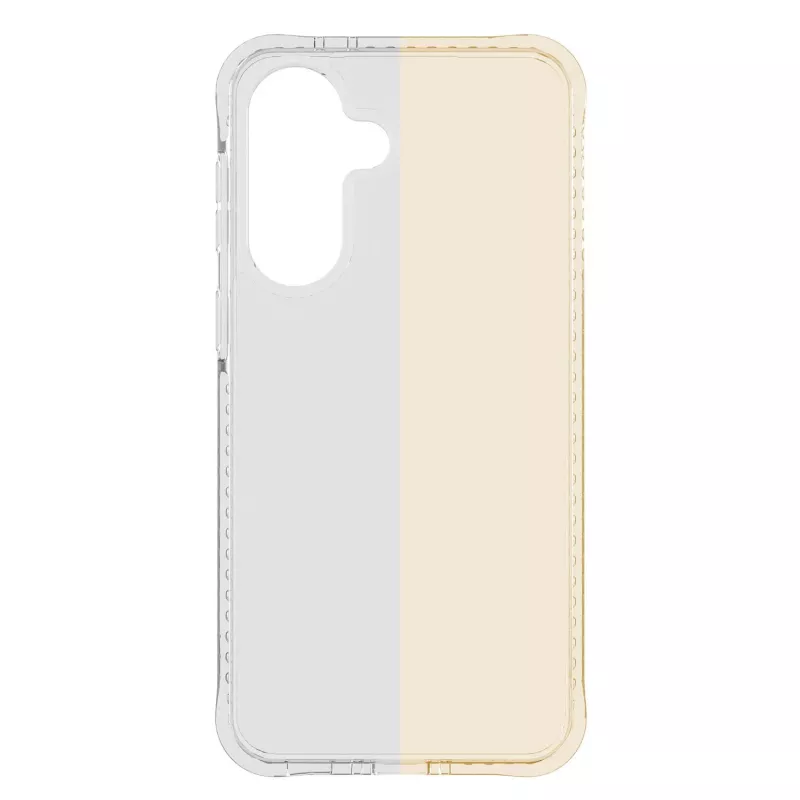 Cellularline Ultra Strong - Galaxy A37 itin apsaugantis permatomas dėklas su smūgius sugeriančiais kraštais ir integruotomis oro kameromis, sukurtas užtikrinti maksimalią apsaugą atsitiktinio kritimo atveju.