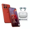 Motorola edge 60 neo + Moto Buds PG38C05749 16,1 cm (6,36 col.) Dual SIM Android 15 5G USB Type-C 8 GB 256 GB 5200 mAh raudona