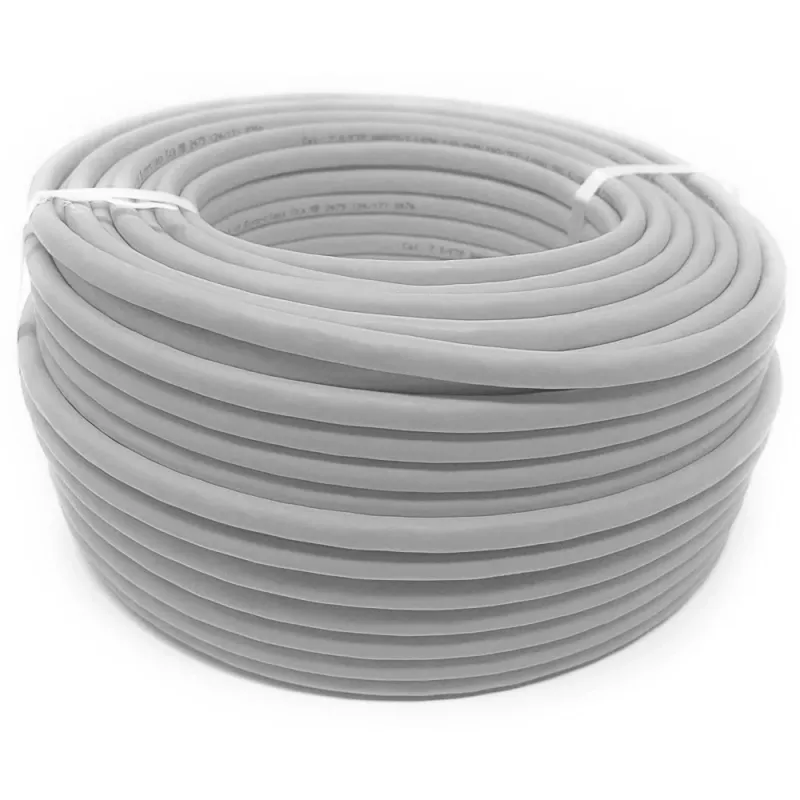 Techly ITP-C6U-FL-100 tinklo kabelis Pilka 100 m Cat6 U/UTP (UTP)