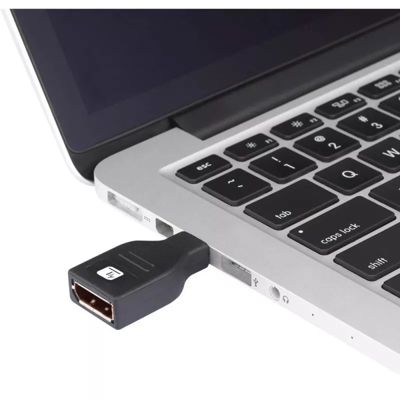 Techly IADAP DP-MDP2 laido jungčių adapteris DisplayPort Mini DisplayPort Juoda