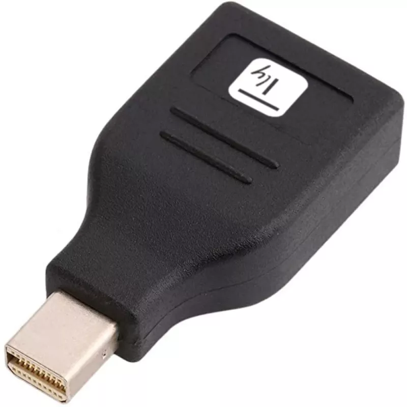 Techly IADAP DP-MDP2 laido jungčių adapteris DisplayPort Mini DisplayPort Juoda