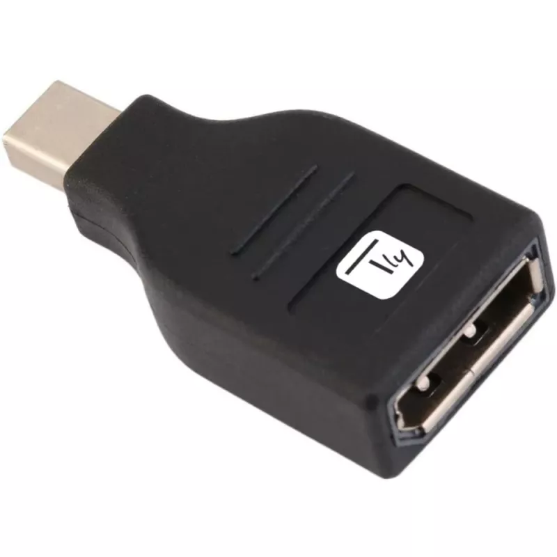 Techly IADAP DP-MDP2 laido jungčių adapteris DisplayPort Mini DisplayPort Juoda
