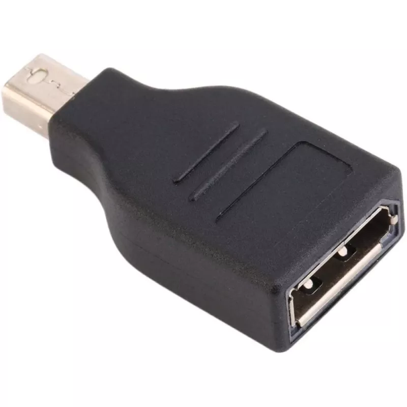 Techly IADAP DP-MDP2 laido jungčių adapteris DisplayPort Mini DisplayPort Juoda