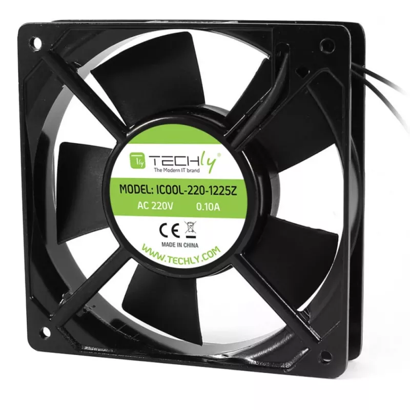 Techly ICOOL-220-1225Z kompiuterio aušinimo sistemos dalis / priedas Ventiliatoriaus modulis
