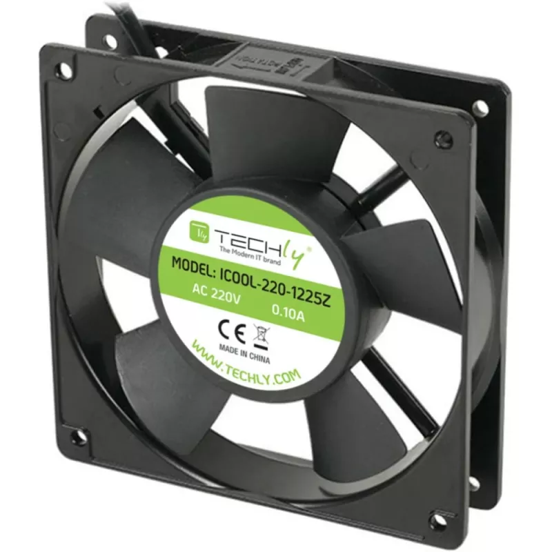 Techly ICOOL-220-1225Z kompiuterio aušinimo sistemos dalis / priedas Ventiliatoriaus modulis