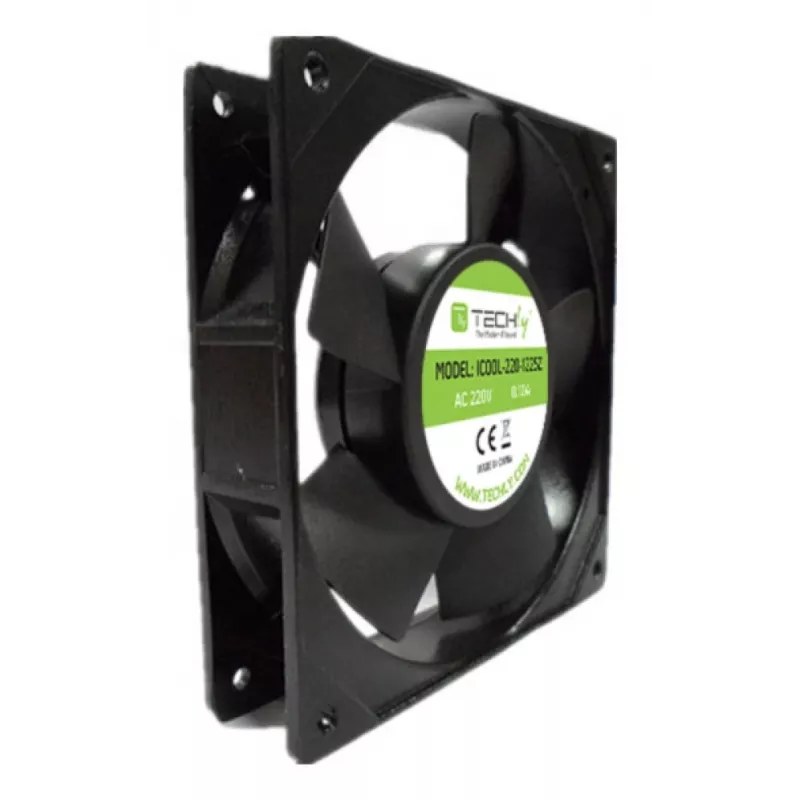 Techly ICOOL-220-1225Z kompiuterio aušinimo sistemos dalis / priedas Ventiliatoriaus modulis