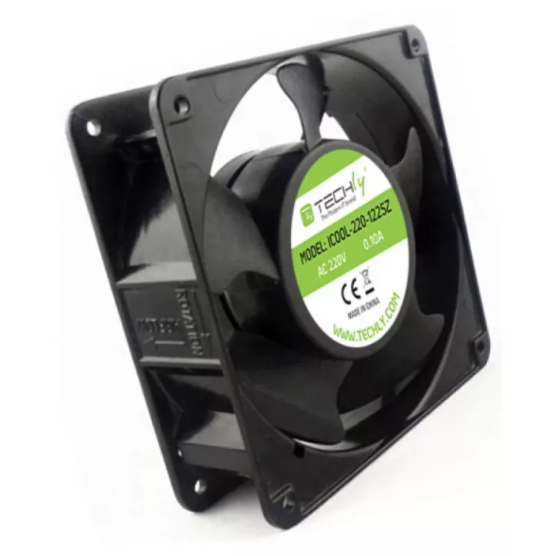 Techly ICOOL-220-1225Z kompiuterio aušinimo sistemos dalis / priedas Ventiliatoriaus modulis