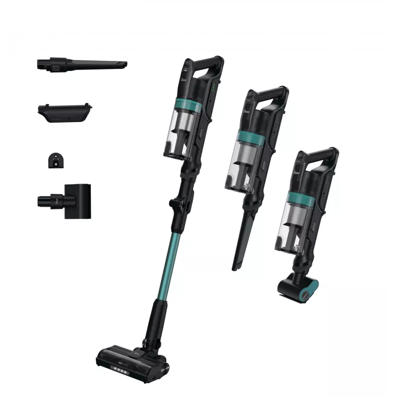Hoover HF1P10PX 011 belaidis dulkių siurblys Baterija Sausas Putplastis, Mikrofiltras Be maišelio 0,7 L 165 W Juoda, Turkio 22 Ah