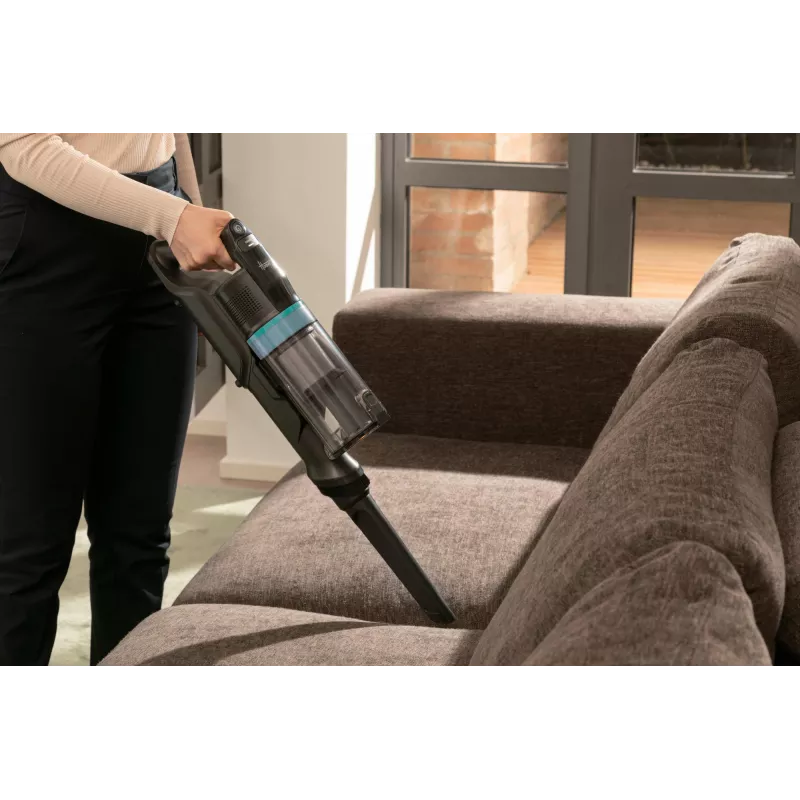 Hoover HF1P10PX 011 belaidis dulkių siurblys Baterija Sausas Putplastis, Mikrofiltras Be maišelio 0,7 L 165 W Juoda, Turkio 22 Ah