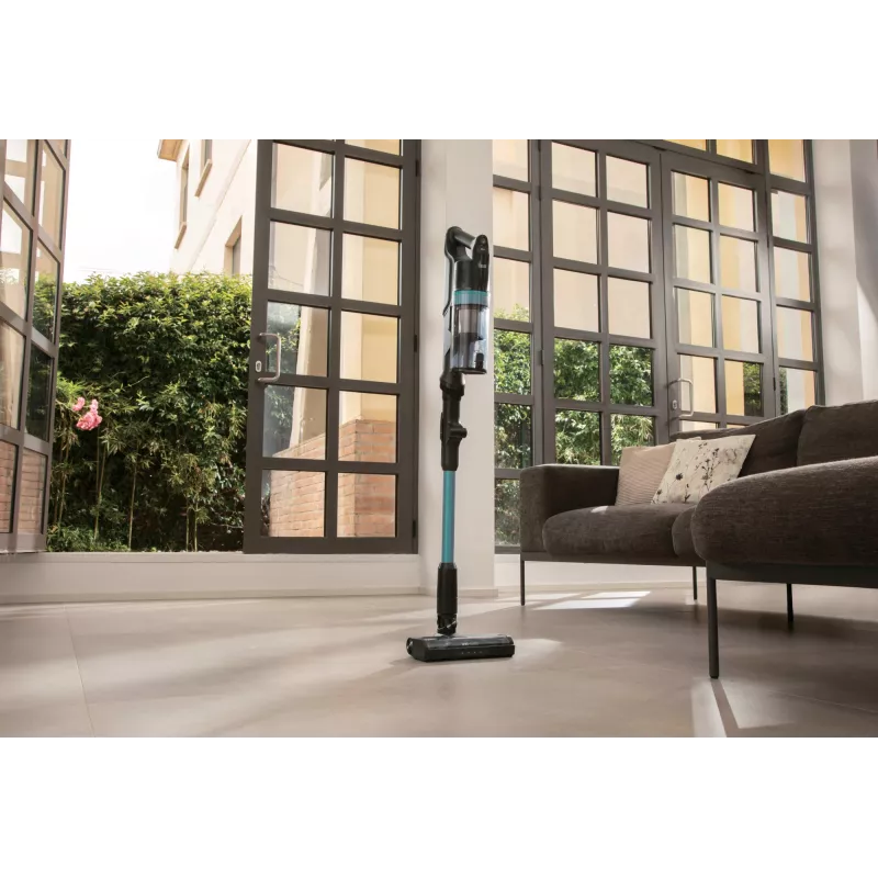 Hoover HF1P10PX 011 belaidis dulkių siurblys Baterija Sausas Putplastis, Mikrofiltras Be maišelio 0,7 L 165 W Juoda, Turkio 22 Ah