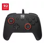 Laidinis žaidimų valdiklis „Turtle Beach Rematch“, skirtas „Nintendo Switch 2“ – USB‑C, 3 m laidas, atgalinis mygtukas, D‑pad, juodas