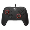 Laidinis žaidimų valdiklis „Turtle Beach Rematch“, skirtas „Nintendo Switch 2“ – USB‑C, 3 m laidas, atgalinis mygtukas, D‑pad, juodas