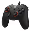 Laidinis žaidimų valdiklis „Turtle Beach Rematch“, skirtas „Nintendo Switch 2“ – USB‑C, 3 m laidas, atgalinis mygtukas, D‑pad, juodas