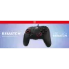 Laidinis žaidimų valdiklis „Turtle Beach Rematch“, skirtas „Nintendo Switch 2“ – USB‑C, 3 m laidas, atgalinis mygtukas, D‑pad, juodas