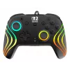 Žaidimų pultelis Turtle Beach Afterglow Wave Juoda laidinis RGB valdiklis, skirtas Nintendo Switch / Switch 2, USB-C, 3 m laidas