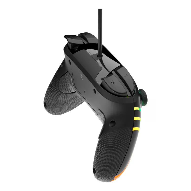 Žaidimų pultelis Turtle Beach Afterglow Wave Juoda laidinis RGB valdiklis, skirtas Nintendo Switch / Switch 2, USB-C, 3 m laidas