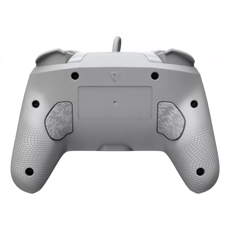 Laidinis RGB žaidimų valdiklis Turtle Beach Afterglow Wave pilkas — USB‑C, 3 m laidas, skirtas Nintendo Switch / Switch 2 / Switch OLED