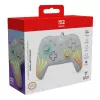 Laidinis RGB žaidimų valdiklis Turtle Beach Afterglow Wave pilkas — USB‑C, 3 m laidas, skirtas Nintendo Switch / Switch 2 / Switch OLED