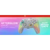 Laidinis RGB žaidimų valdiklis Turtle Beach Afterglow Wave pilkas — USB‑C, 3 m laidas, skirtas Nintendo Switch / Switch 2 / Switch OLED