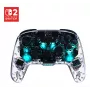 Turtle Beach Afterglow Clear belaidis RGB žaidimų valdiklis. Oficialiai licencijuotas Nintendo Switch 2