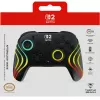 Belaidis RGB žaidimų valdiklis Turtle Beach Afterglow Wave Juoda, skirtas Nintendo Switch 2 – Bluetooth/USB-C, įmontuota baterija 20 val., 3 m laidas
