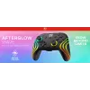 Belaidis RGB žaidimų valdiklis Turtle Beach Afterglow Wave Juoda, skirtas Nintendo Switch 2 – Bluetooth/USB-C, įmontuota baterija 20 val., 3 m laidas