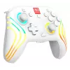 Belaidis RGB žaidimų valdiklis Turtle Beach Afterglow Wave baltas, skirtas Nintendo Switch 2, Bluetooth/USB-C, įmontuota baterija 20 val., 3 m laidas