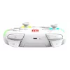 Belaidis RGB žaidimų valdiklis Turtle Beach Afterglow Wave baltas, skirtas Nintendo Switch 2, Bluetooth/USB-C, įmontuota baterija 20 val., 3 m laidas