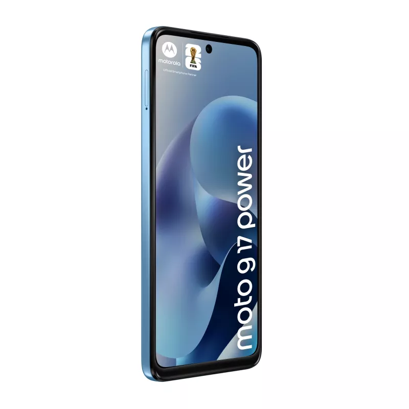 Motorola moto g17 power 17.1 cm (6.72 colio) hibridinis dviejų SIM kortelių Android 15 USB Type-C 8 GB 256 GB 6000 mAh mėlynas